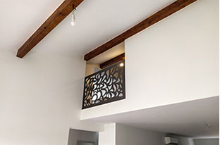 fk design garde corps rambarde garde fou decoupe laser pliage inox