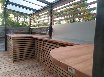 fk design porte manteau mural decoupe laser inox bois