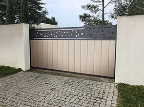 fk design applique murale exterieur decoupe laser pliage inox